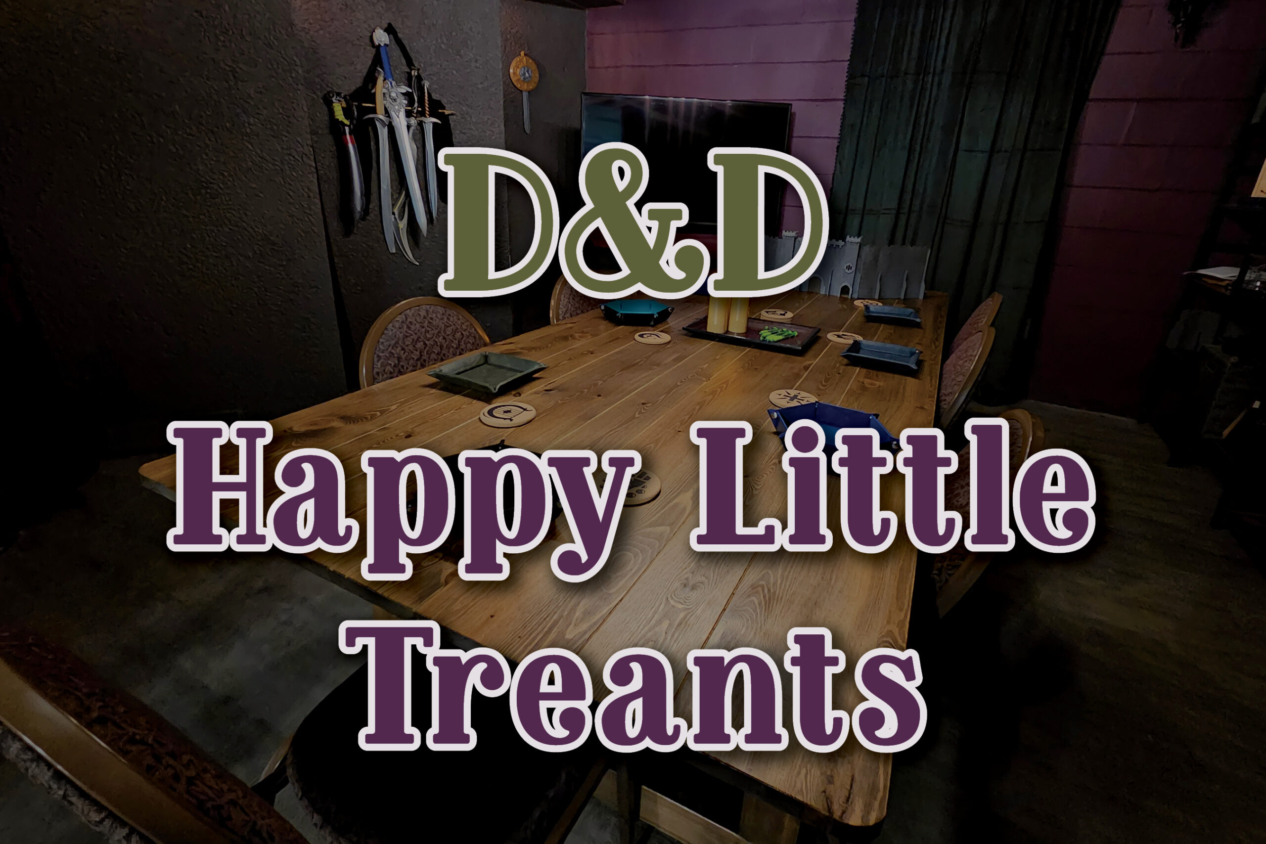 D&D Happy Little Treants