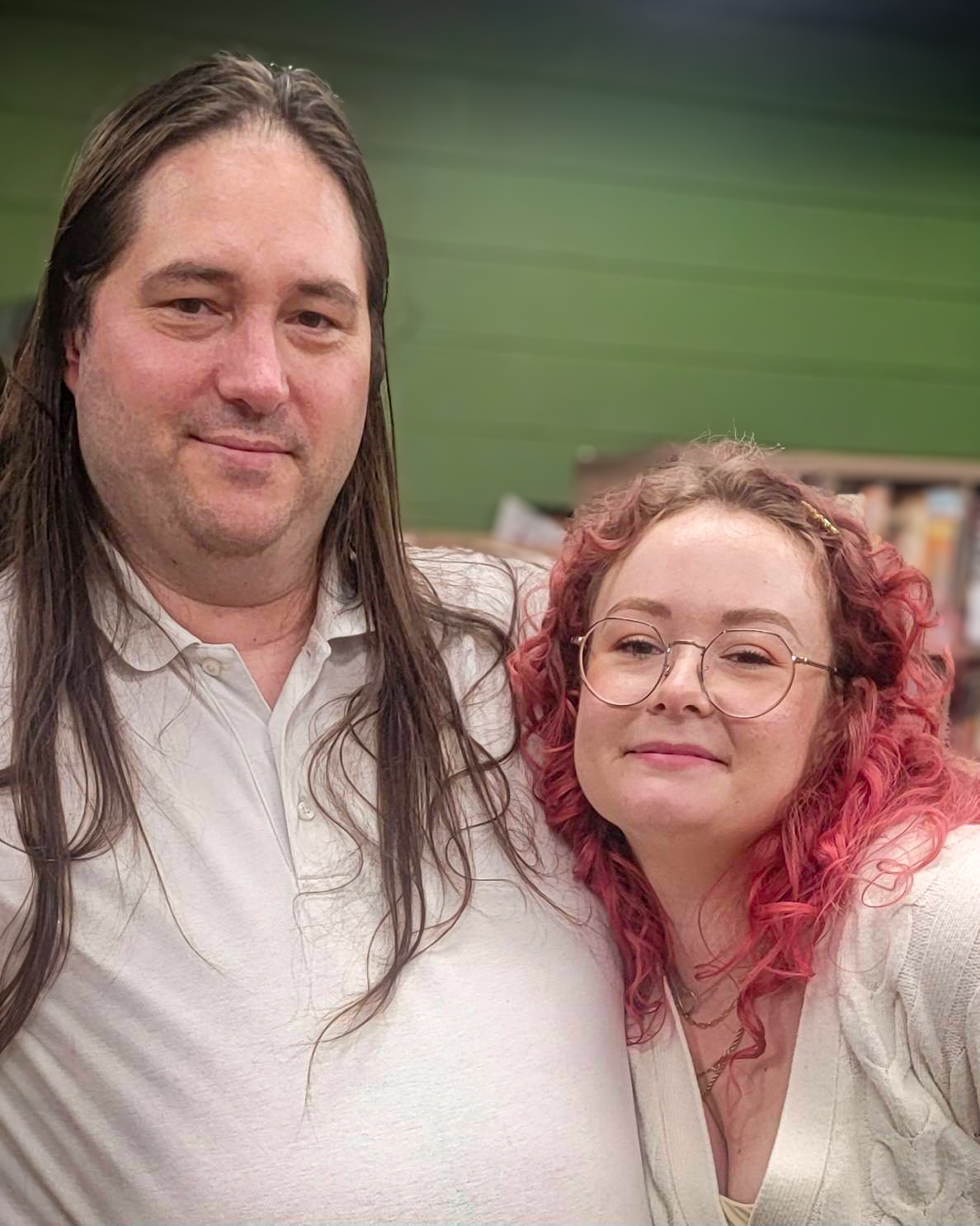 Picture showing Mike and Megan Oleszek who are Guild Masters for the Halfling Adventure Guild
